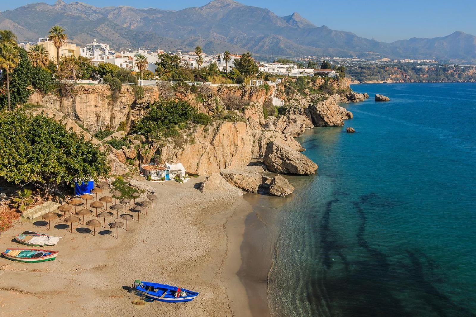 Wonderful Flat With Seaview In Nerja Apartment Exterior photo
